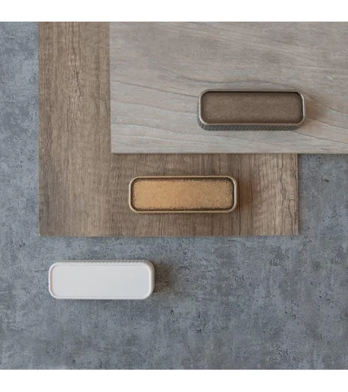 WEGA designer matt gold furniture handle