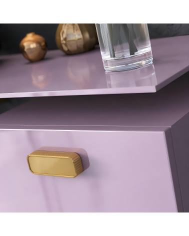 WEGA polished gold furniture handle designer handle