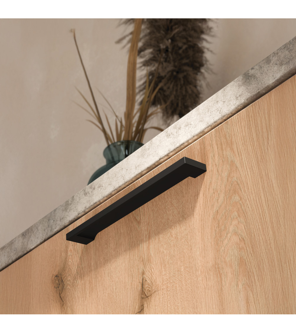 PRONUS matt black furniture handle design handle