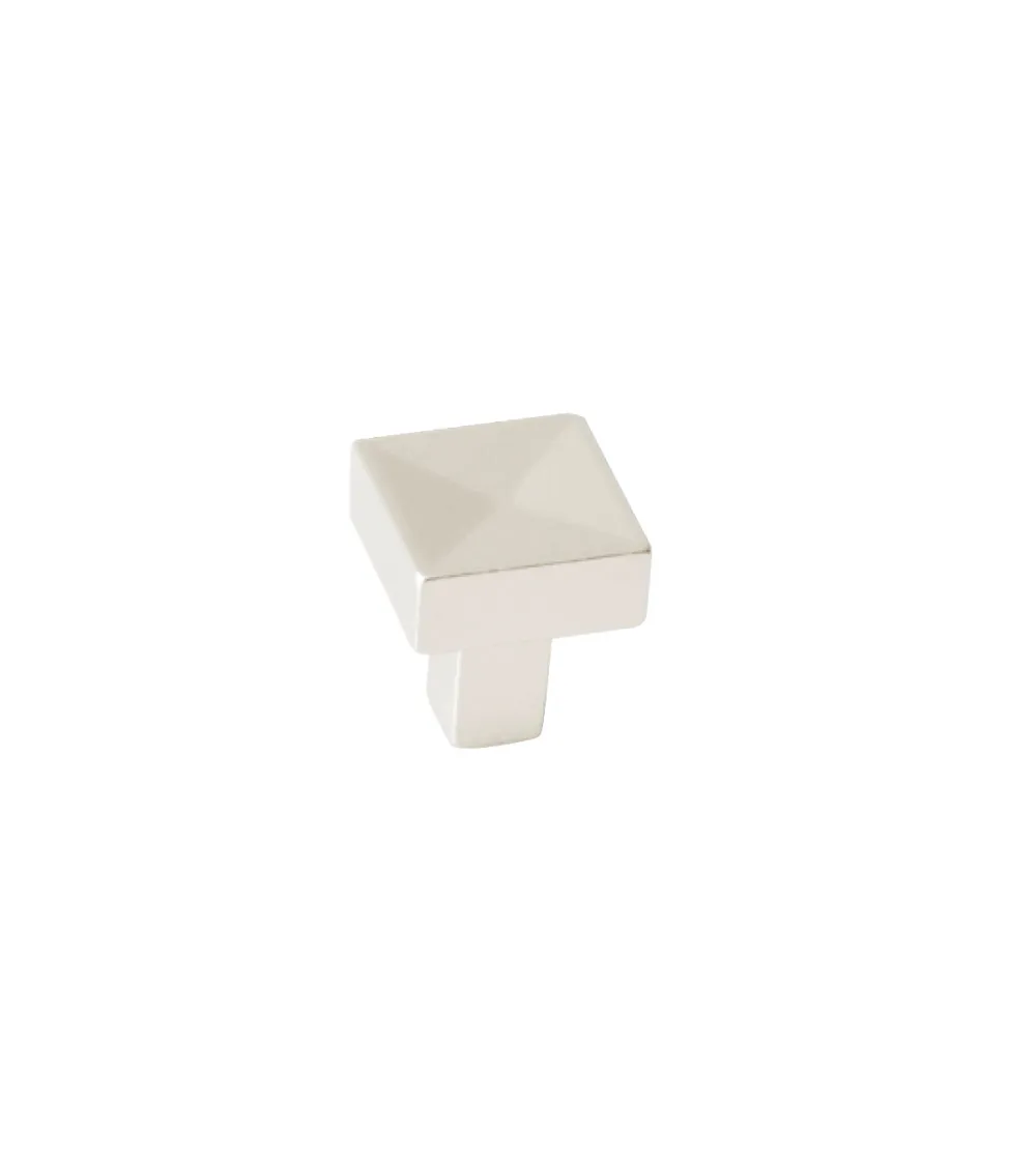 Satin nickel furniture knob REGGEA designer handle