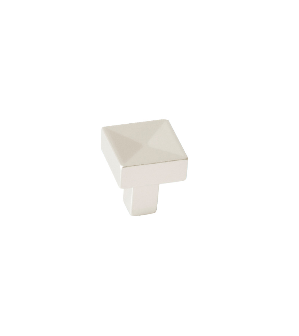 Satin nickel furniture knob REGGEA designer handle