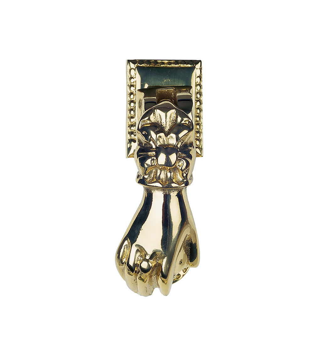MAIN door knocker in titanium PVD brass EUROWALE