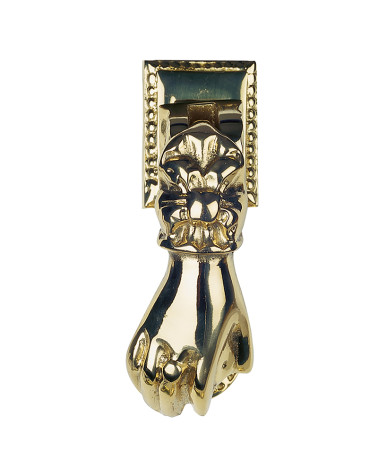 MAIN door knocker in titanium PVD brass EUROWALE