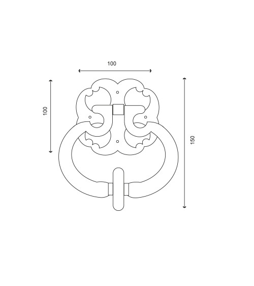 Cast Iron Door Knocker EUROWALE
