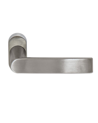 BASTIDE reinforced handle in 304 stainless steel on EUROWALE oval backplate