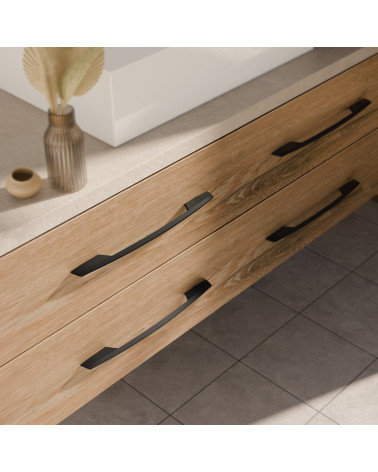 ALTERNATIVE matt black furniture handle design handle