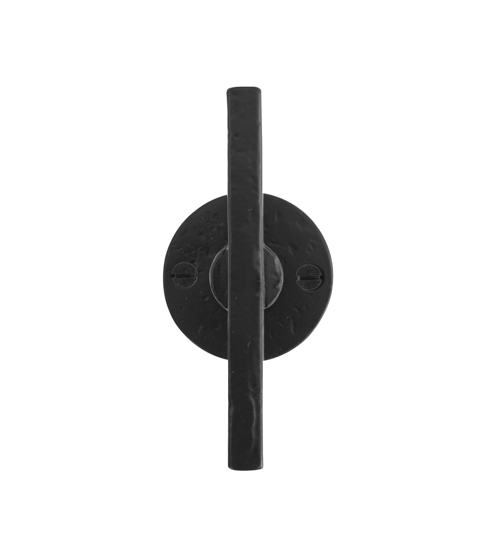 Original vertical black door handle in bronze 2017 T - designer handle