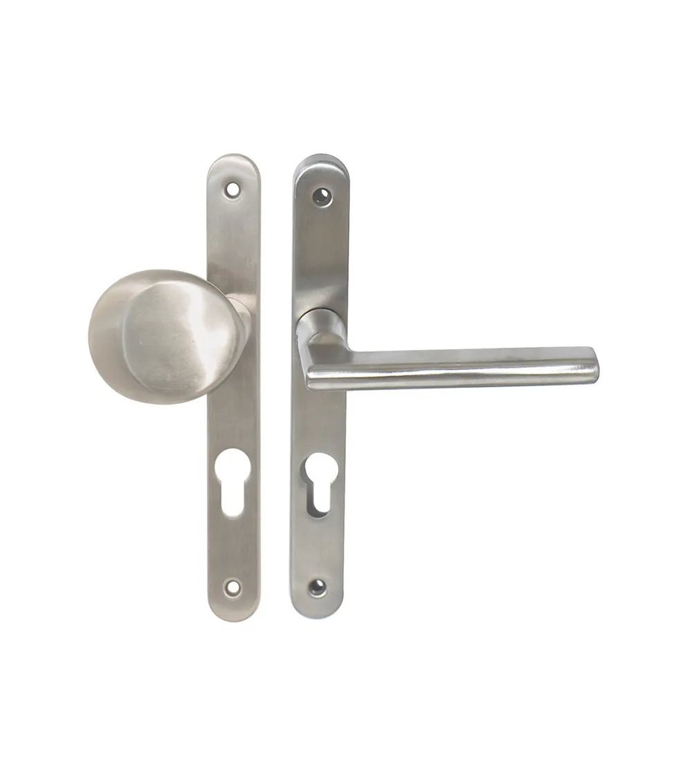 Backplate set stainless steel narrow backplate 26 cylinder Amande/New Pyla