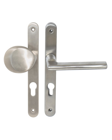 Backplate set stainless steel narrow backplate 26 cylinder Amande/New Pyla