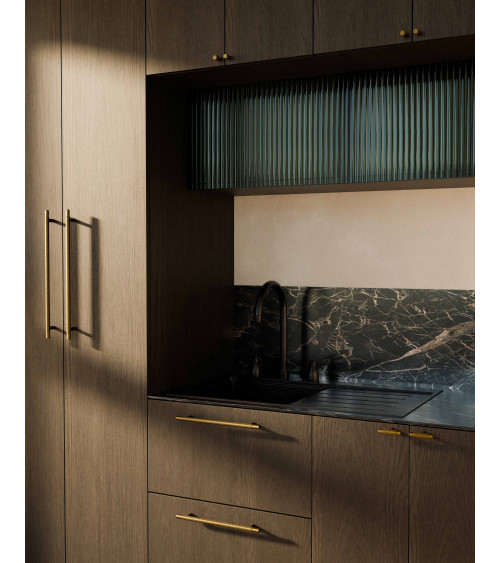 VENDÉ patina on brass furniture handle design handle