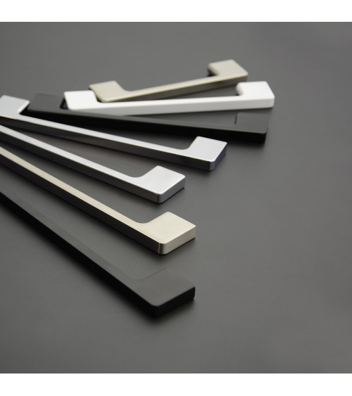 TECHNO design furniture handle in matt black