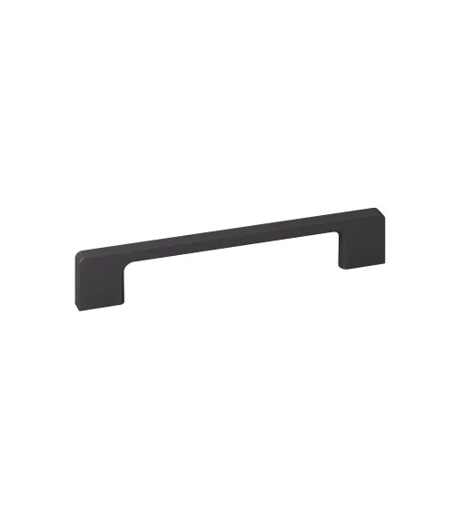TECHNO design furniture handle in matt black