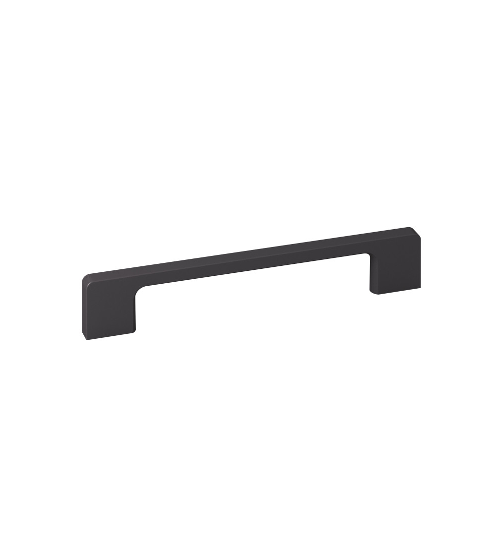 TECHNO design furniture handle in matt black