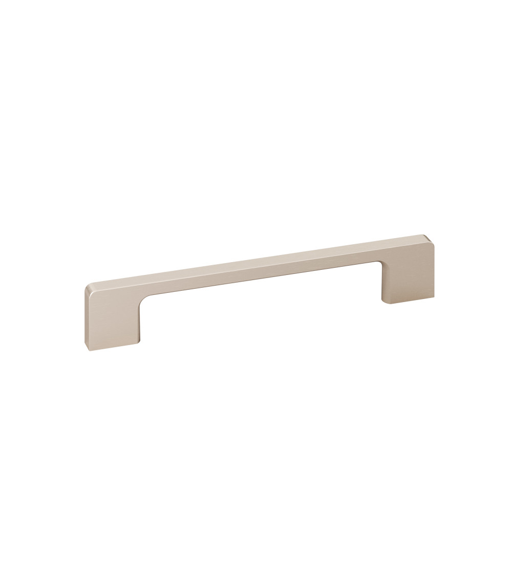 TECHNO design furniture handle in stainless steel colour