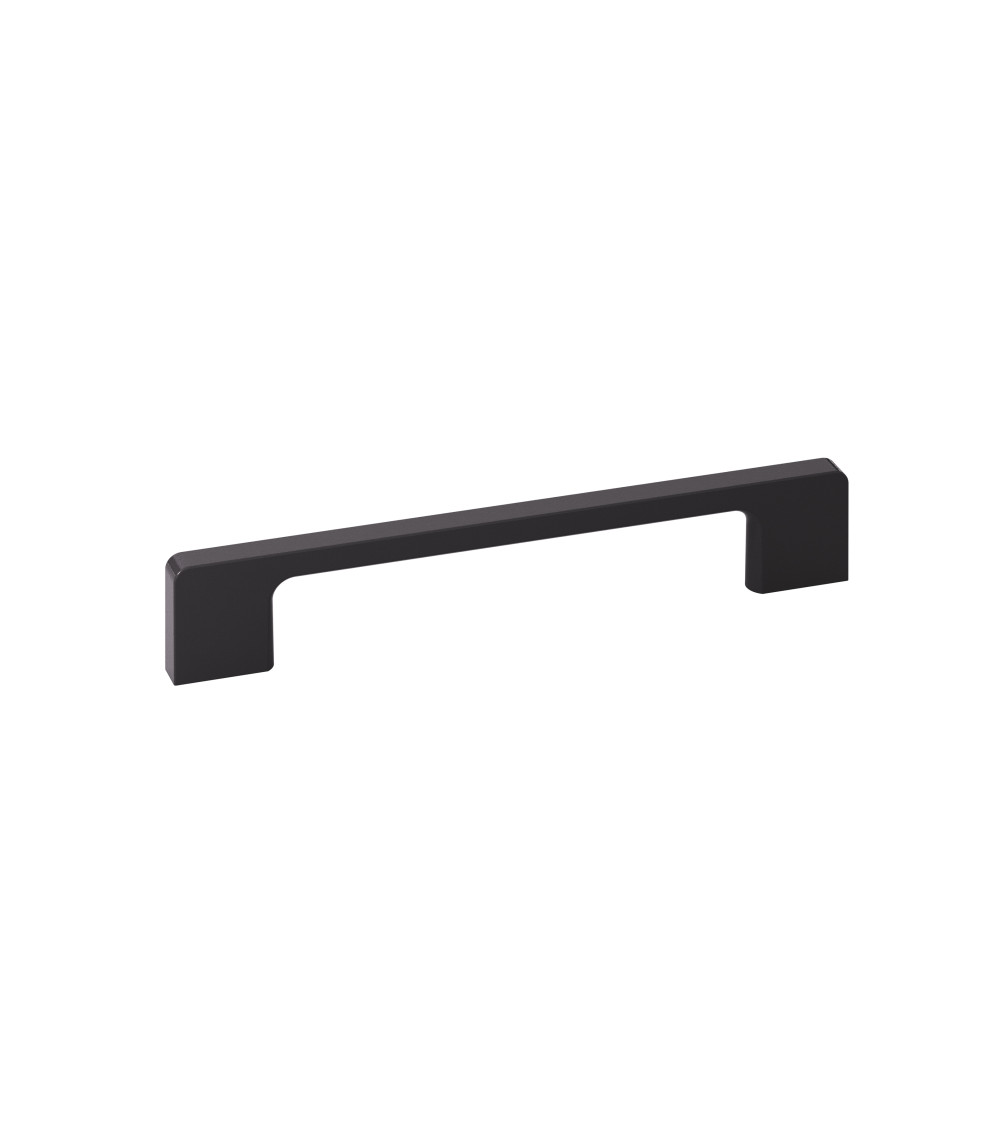 TECHNO design furniture handle in glossy black