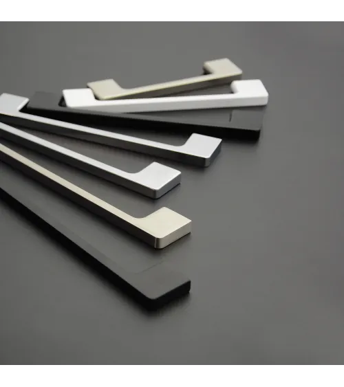 TECHNO design furniture handle in glossy white