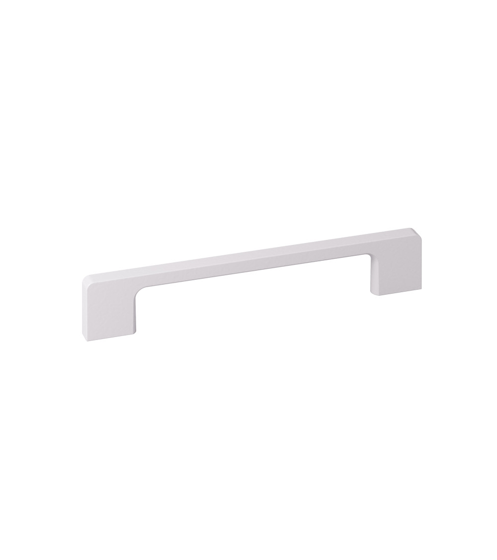 TECHNO design furniture handle in glossy white