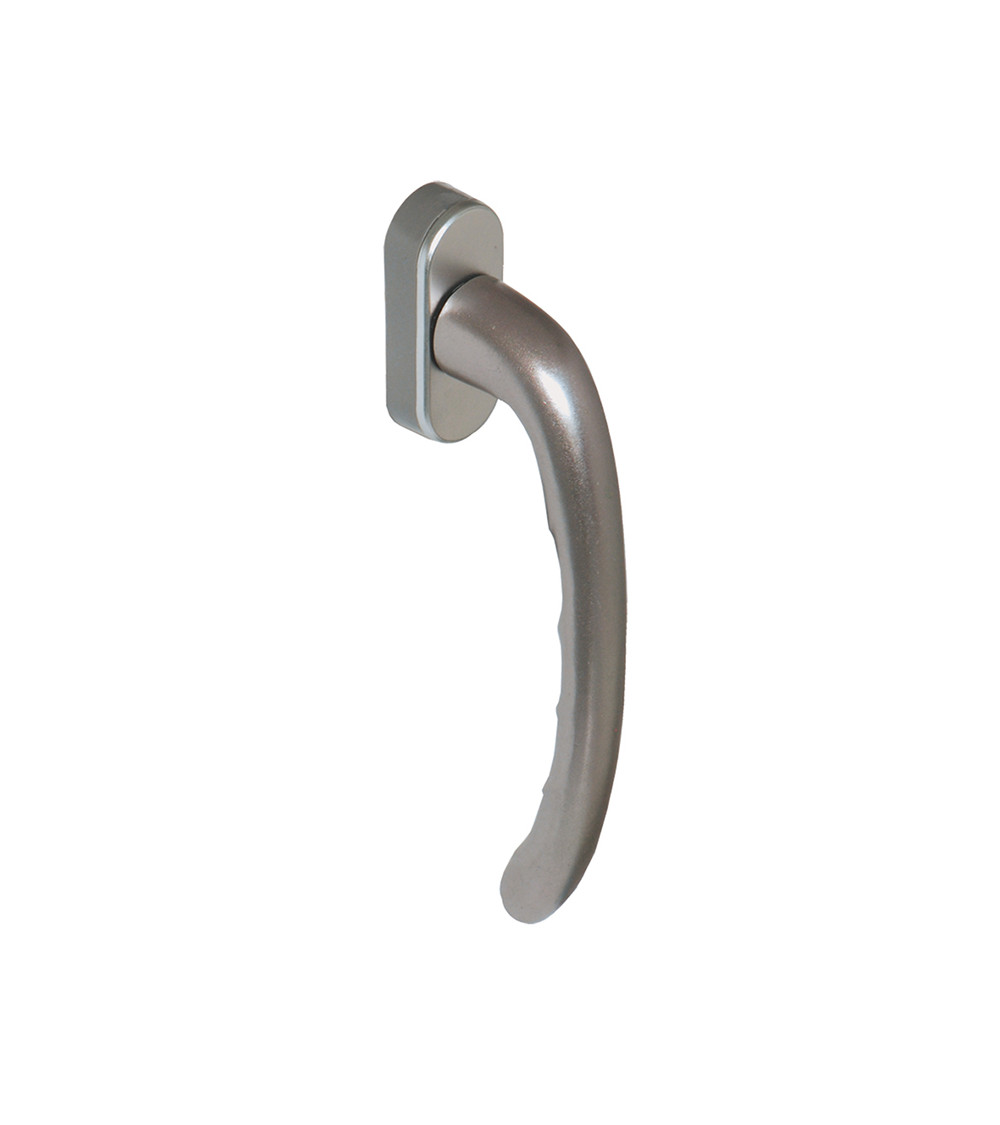 Lilas Long Stainless Steel Effect Handle for Sliding Patio Door EUROWALE
