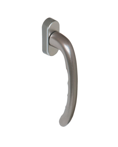 Lilas Long Stainless Steel Effect Handle for Sliding Patio Door EUROWALE