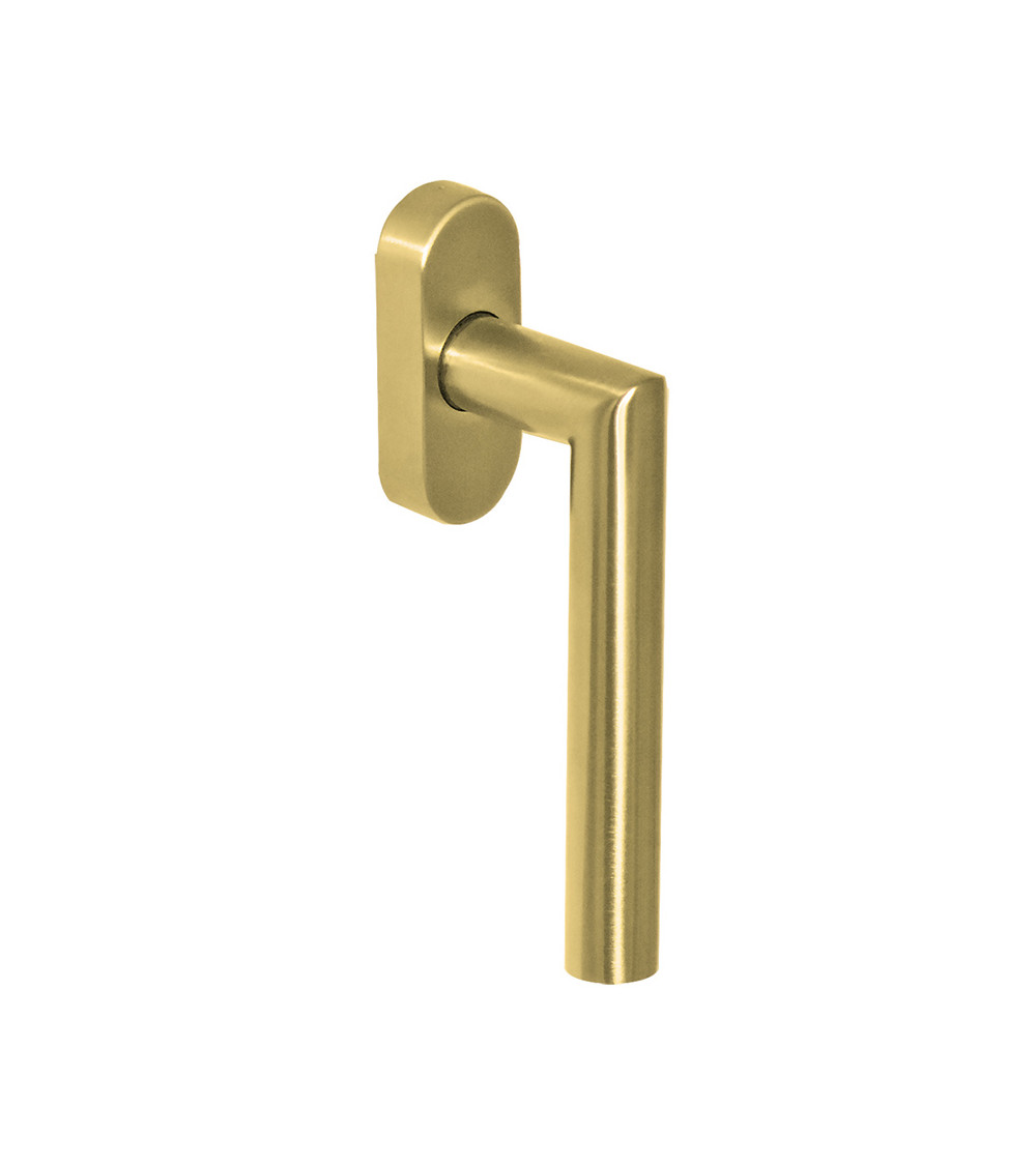 Altesse Window Handle in Satin Gold PVD EUROWALE