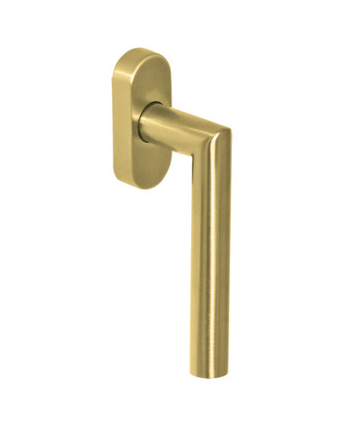 Altesse Window Handle in Satin Gold PVD EUROWALE