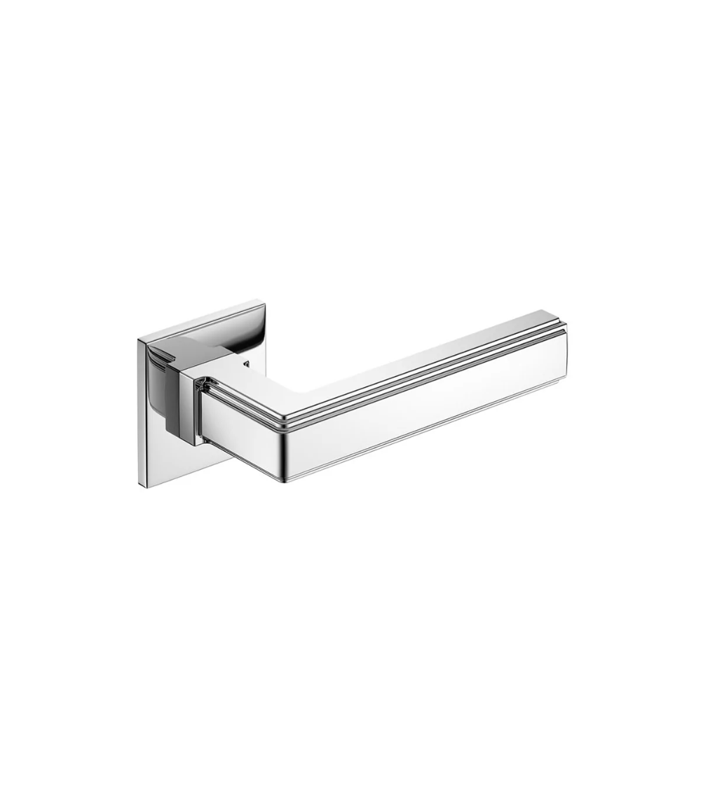 Royal Slim door handle in polished chrome