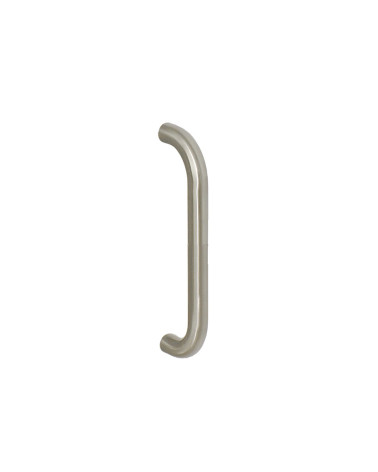 Bordeaux single angled pull handle stainless steel D19 ea200 EUROWALE