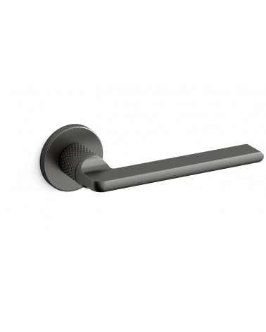 Mandelli Grint graphite door handle designer handle