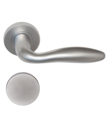 Door handle Harmonie + Blank rosette EUROWALE