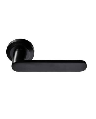 black door handle for offices