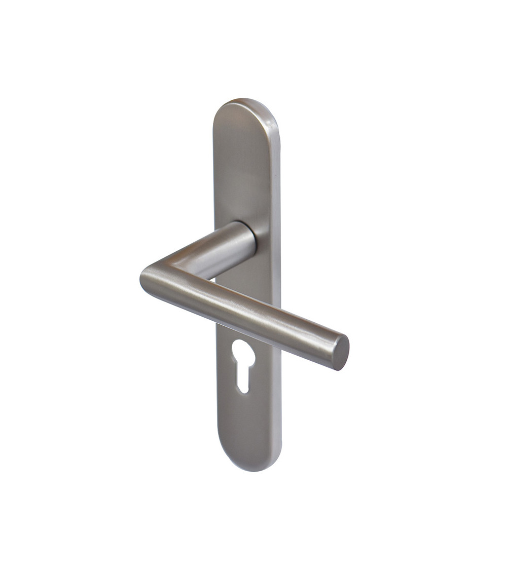 Cérès raised stainless steel door handle EUROWALE