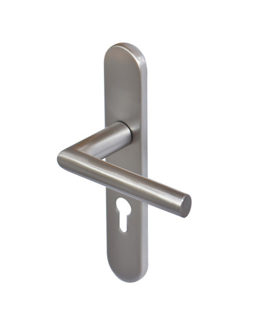 Cérès raised stainless steel door handle EUROWALE