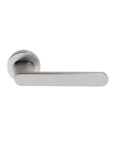 Satin Nickel Sol door handle EUROWALE
