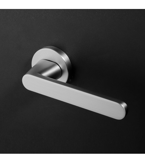 Satin Nickel Sol door handle EUROWALE