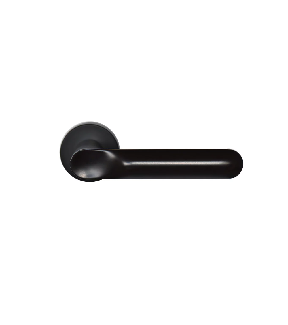 Beautesse door handle in finish