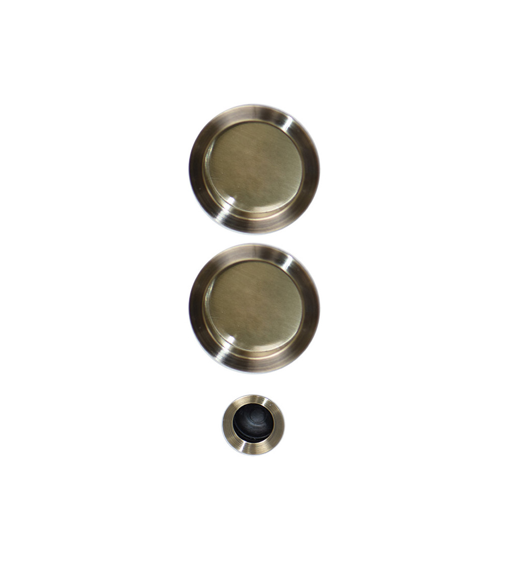 Bronze sliding kit round recesses BDC
