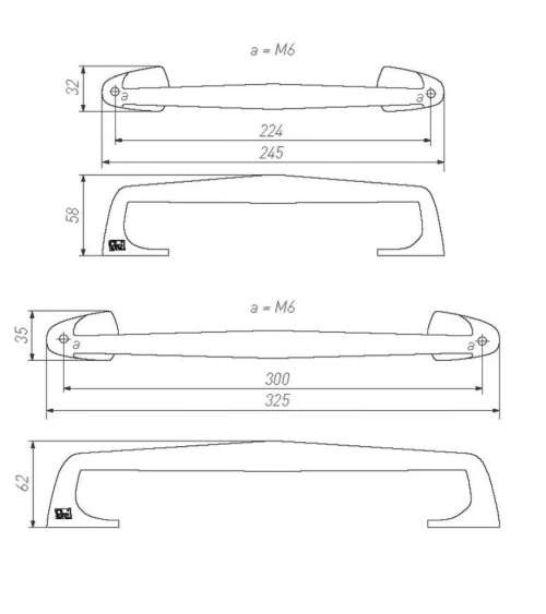 PMC bronze furniture handle - designer handle