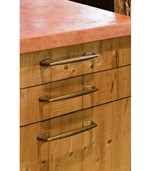 PMC bronze furniture handle - designer handle
