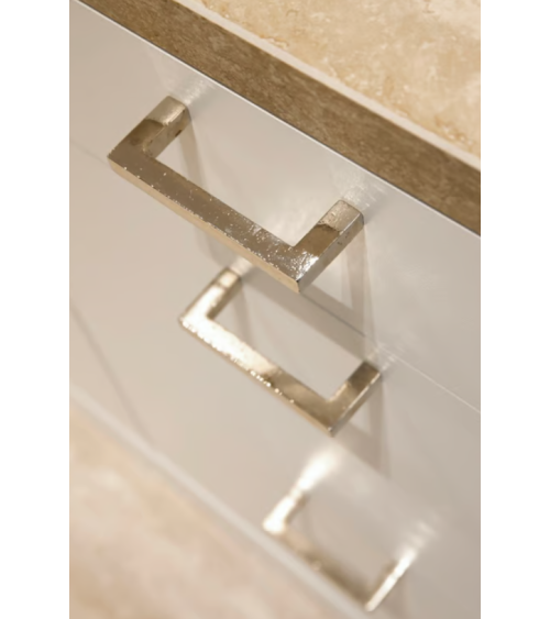 Elegant bronze furniture pull handle PMQ - designer handle