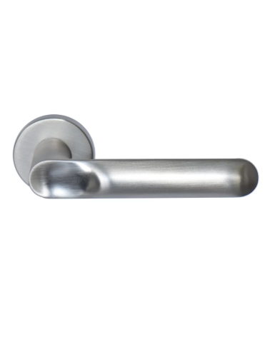 Beautesse door handle in Satin Nickel finish