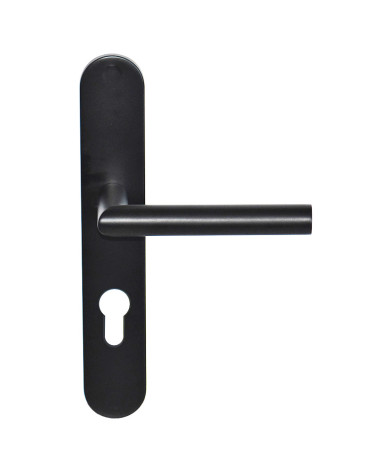 Altesse handle on large black PVD plate Cylinder 70