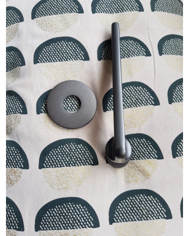 Mandelli Grint door handle designer handle colour 5 profile view