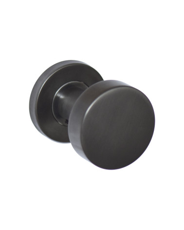 Cylinder knob Light Grey PVD EUROWALE