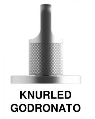 Mandelli Grint door handle designer handle knurled