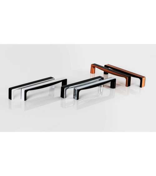 TWIX stainless steel/glossy chrome furniture handle design handle