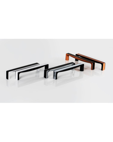 TWIX designer furniture handle placed on a white surface