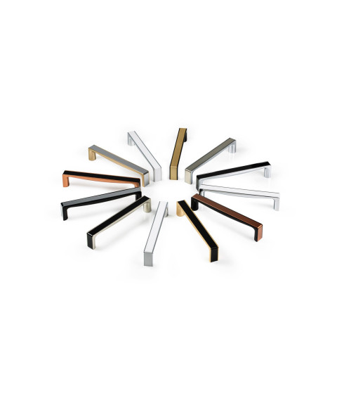 TWIX stainless steel/glossy chrome furniture handle design handle