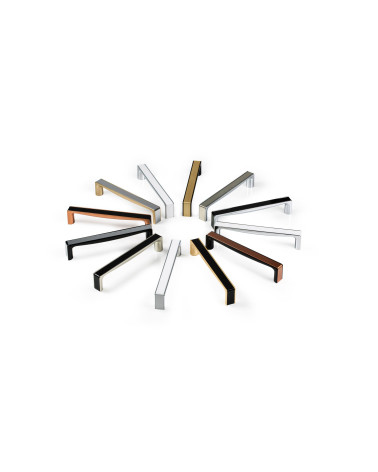 TWIX designer furniture handle arranged in a circle