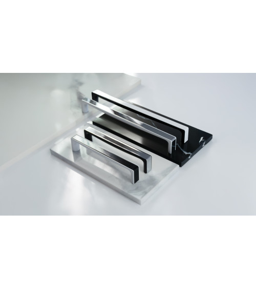 TWIX stainless steel/glossy chrome furniture handle design handle