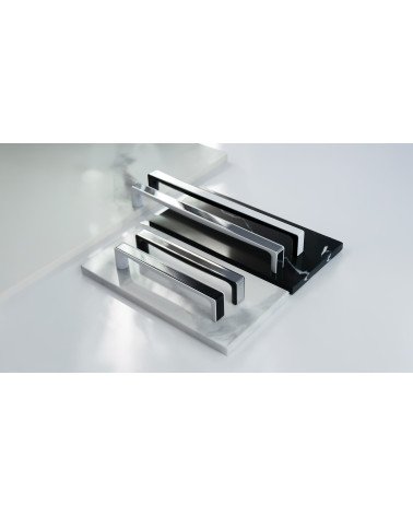 TWIX designer furniture handle placed on marble plates